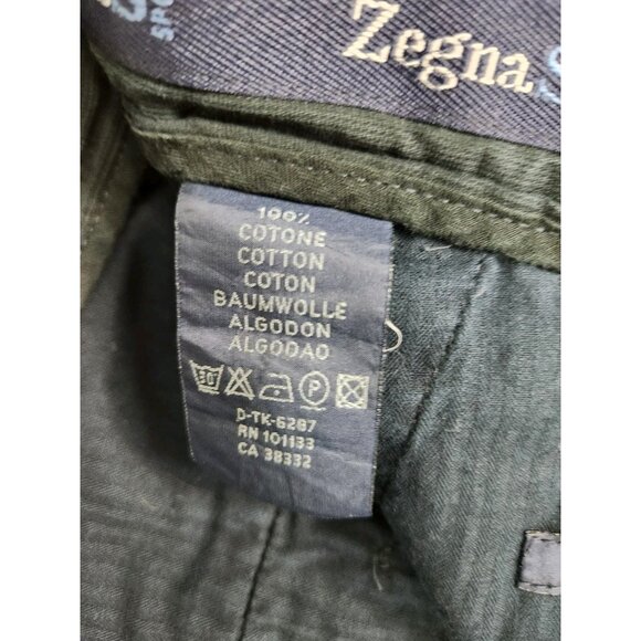 Zegna Sport Men's Pants Size W31"x 31" Dark Gray Straight Leg Acitive Hiking - Picture 12 of 16
